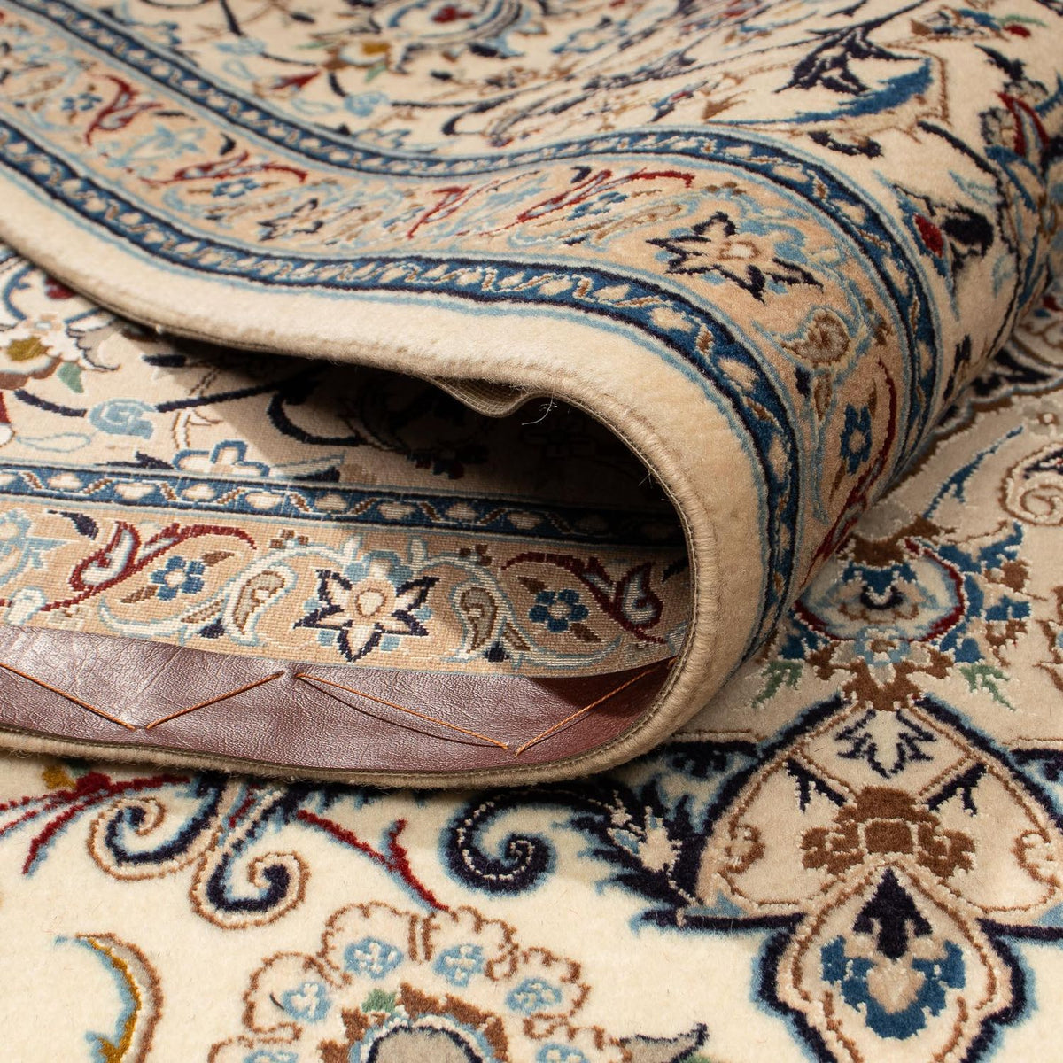 Dywan perski - Nain - Premium - 310 x 208 cm - beżowy