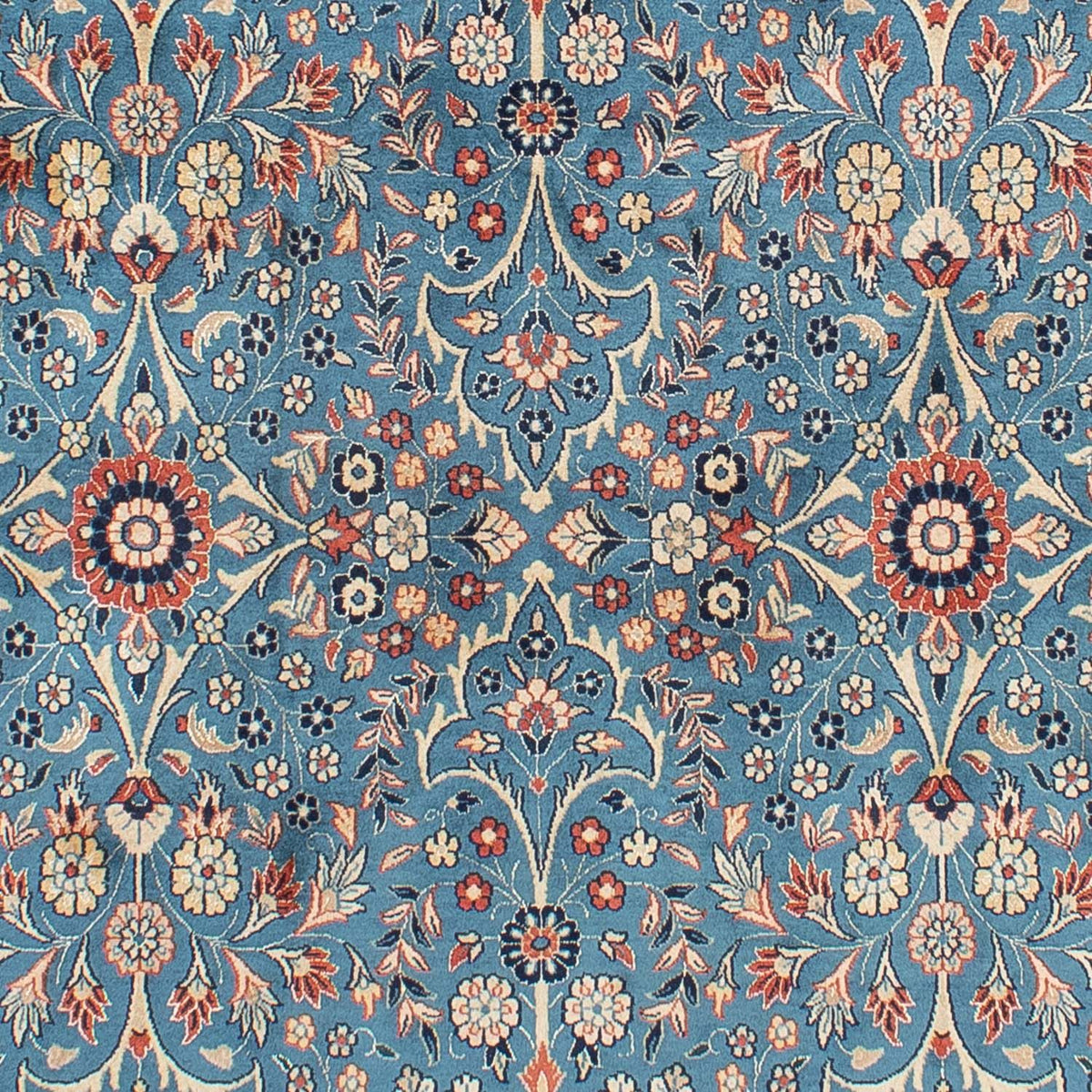 Perski dywan - Nomadyczny - 307 x 219 cm - morski błękit