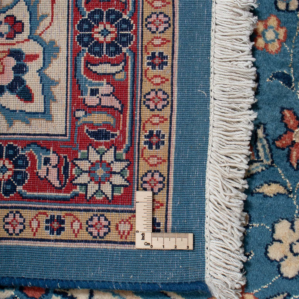 Perski dywan - Nomadyczny - 307 x 219 cm - morski błękit