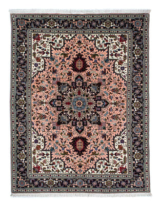 Dywan perski - Tabriz - Premium - 202 x 147 cm - jasna czerwień