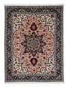 Tabriz - 60 Raj Dywan 147x202cm - Dywan perski - Prostokątny / Jasna czerwień / 147 x 202 cm Prostokątny