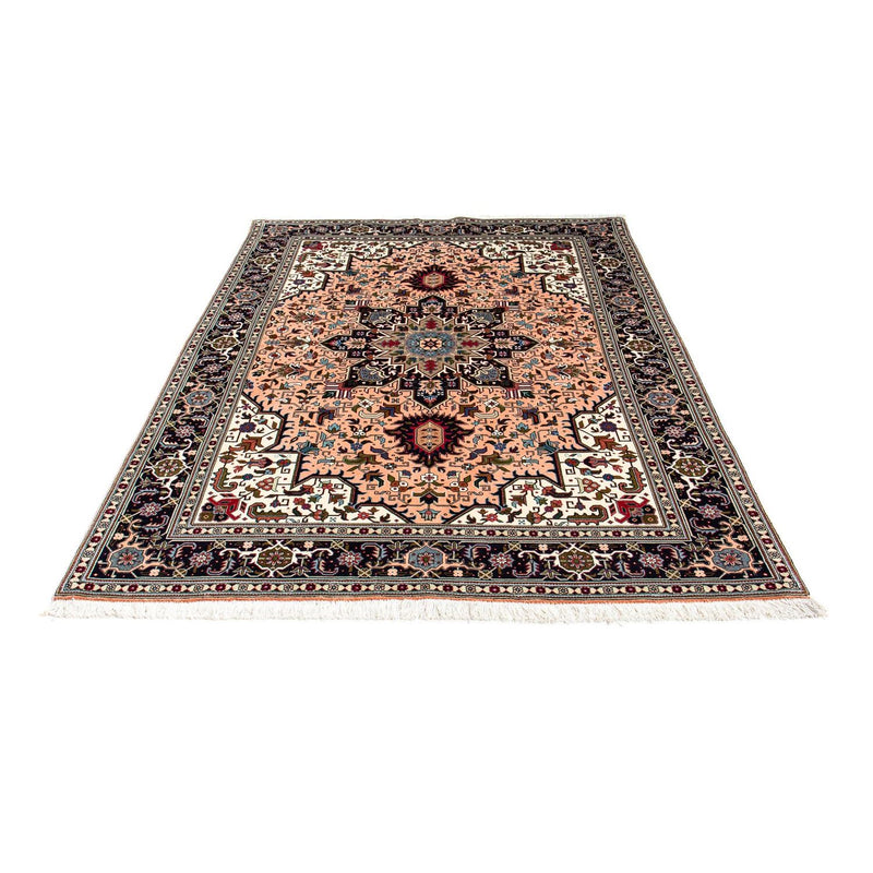 Dywan perski - Tabriz - Premium - 202 x 147 cm - jasna czerwień