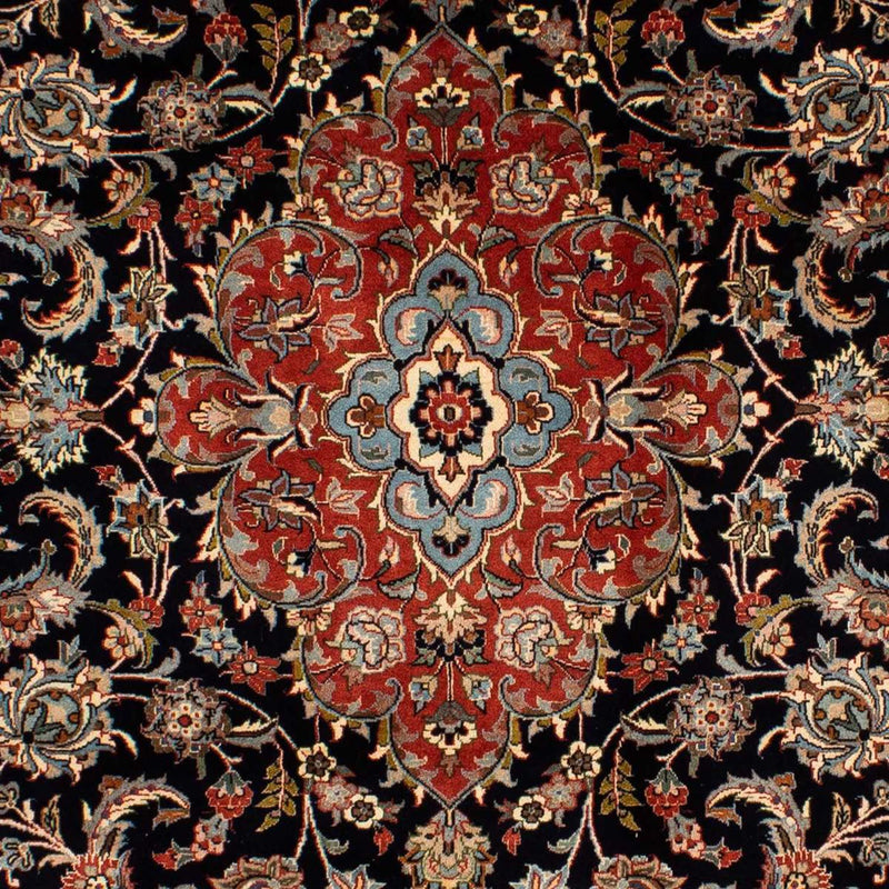 Dywan perski - Klasyczny - 292 x 203 cm - ciemnoniebieski