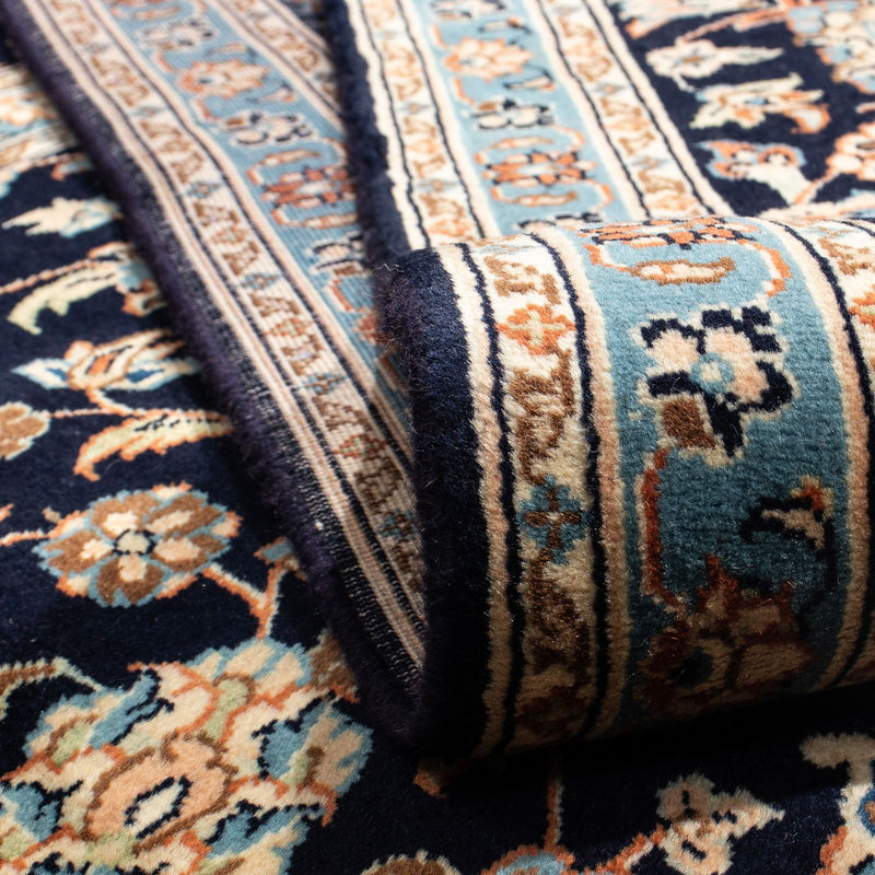 Dywan perski - Klasyczny - 296 x 193 cm - ciemnoniebieski