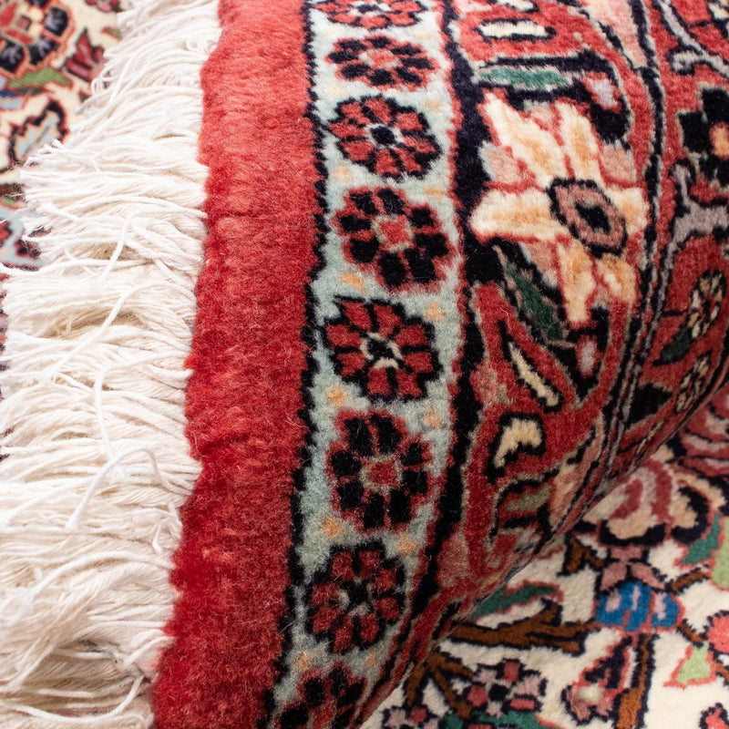 Dywan perski - Bijar okrągły  - 300 x 300 cm - beżowy