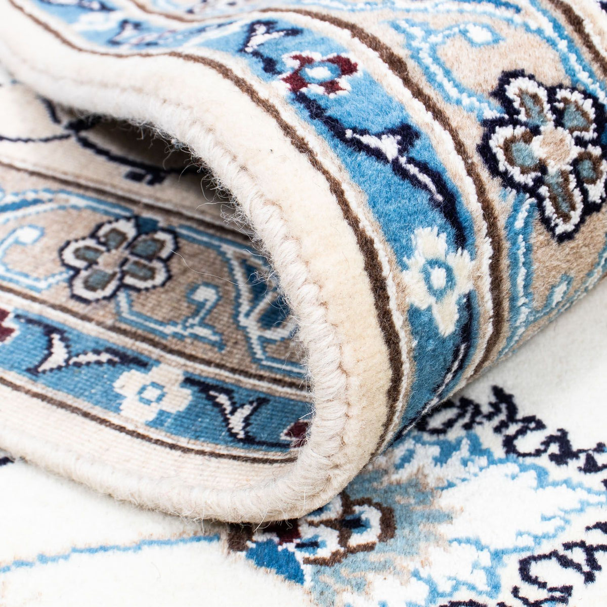 Dywan perski - Nain - Królewski - 298 x 200 cm - beżowy