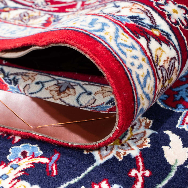 Dywan perski - Isfahan - Premium - 243 x 159 cm - ciemna czerwień