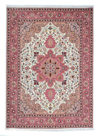 Dywan perski - Tabriz - Premium - 213 x 152 cm - beżowy