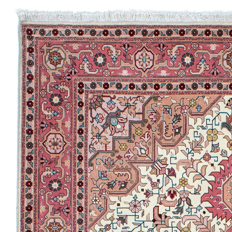 Dywan perski - Tabriz - Premium - 213 x 152 cm - beżowy