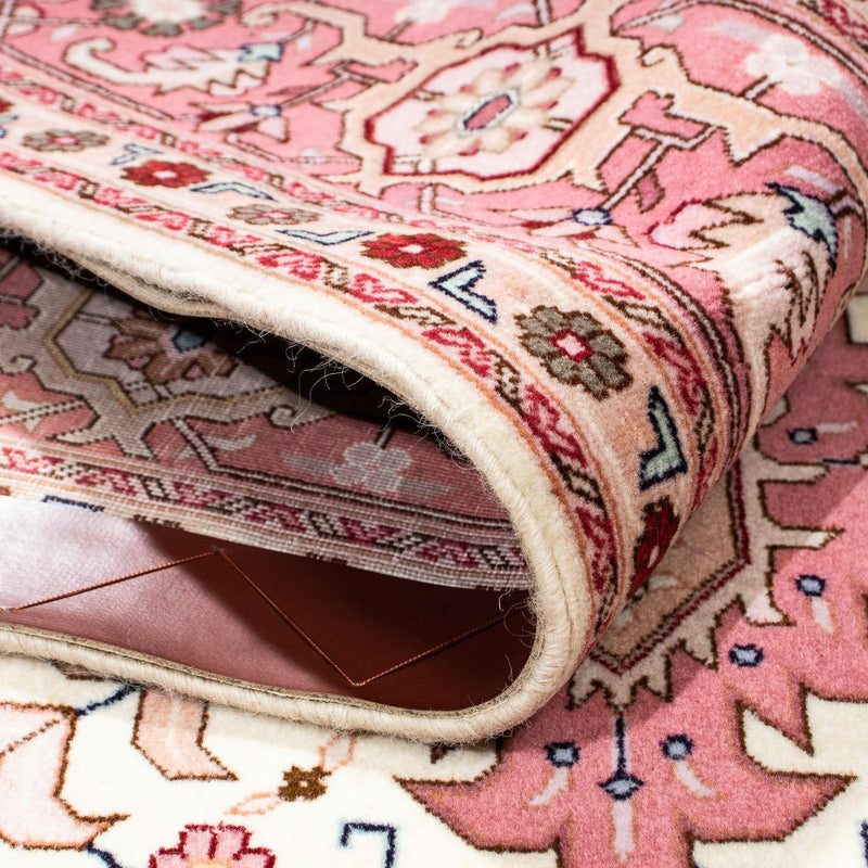 Dywan perski - Tabriz - Premium - 213 x 152 cm - beżowy