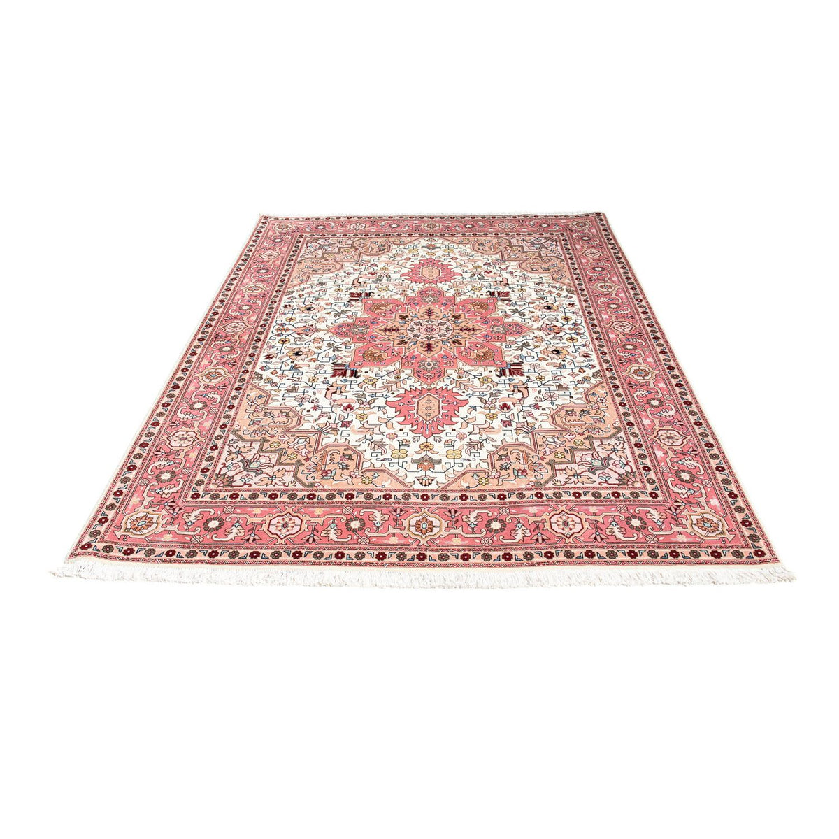 Dywan perski - Tabriz - Premium - 213 x 152 cm - beżowy
