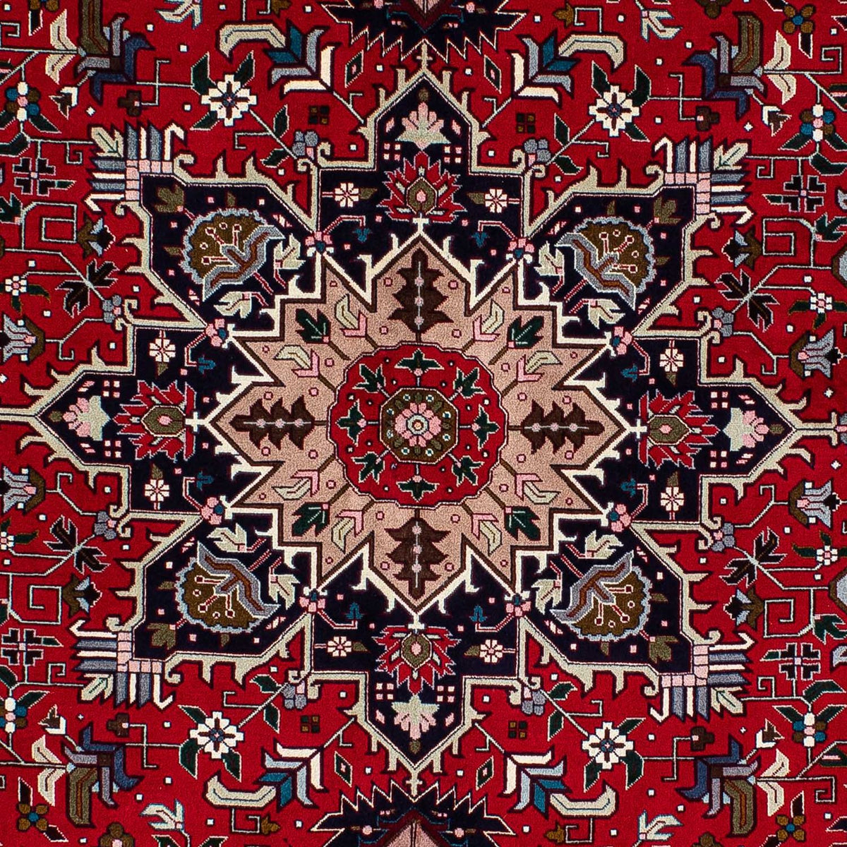 Dywan perski - Tabriz - Królewski - 200 x 153 cm - czerwony