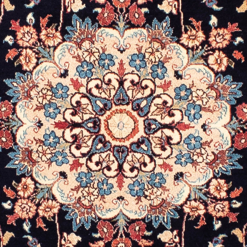 Dywan perski - Klasyczny - 298 x 196 cm - ciemnoniebieski