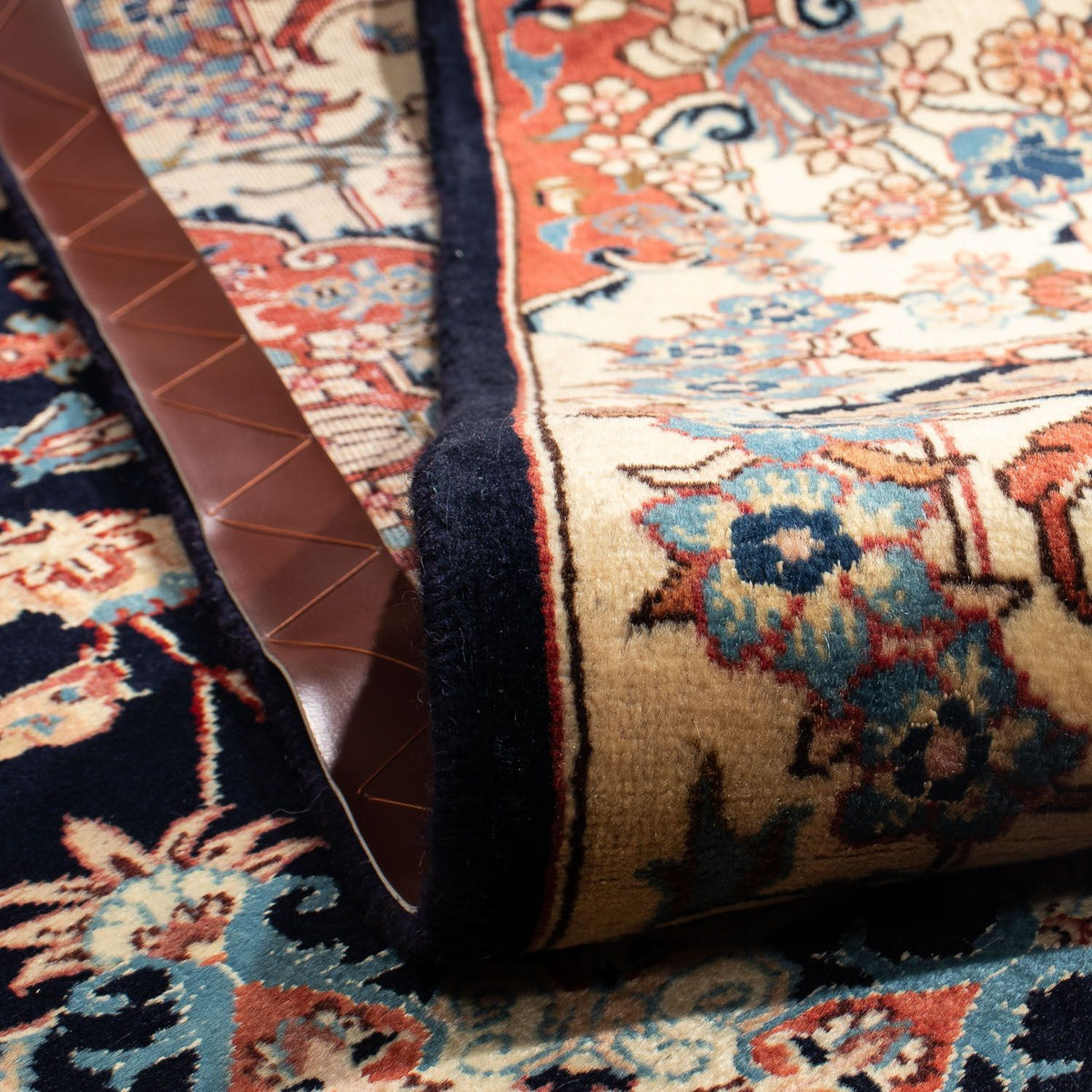 Dywan perski - Klasyczny - 298 x 196 cm - ciemnoniebieski