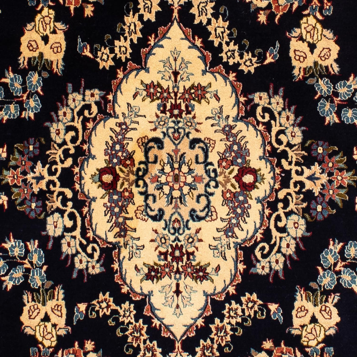 Dywan perski - Klasyczny - 308 x 193 cm - ciemnoniebieski