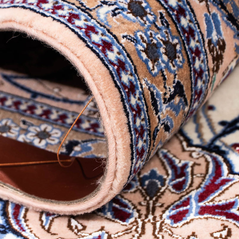 Dywan perski - Nain - Premium - 256 x 168 cm - beżowy