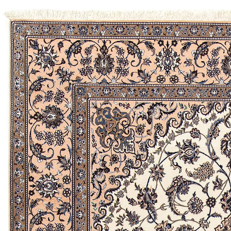 Dywan perski - Nain - Premium - 306 x 201 cm - beżowy