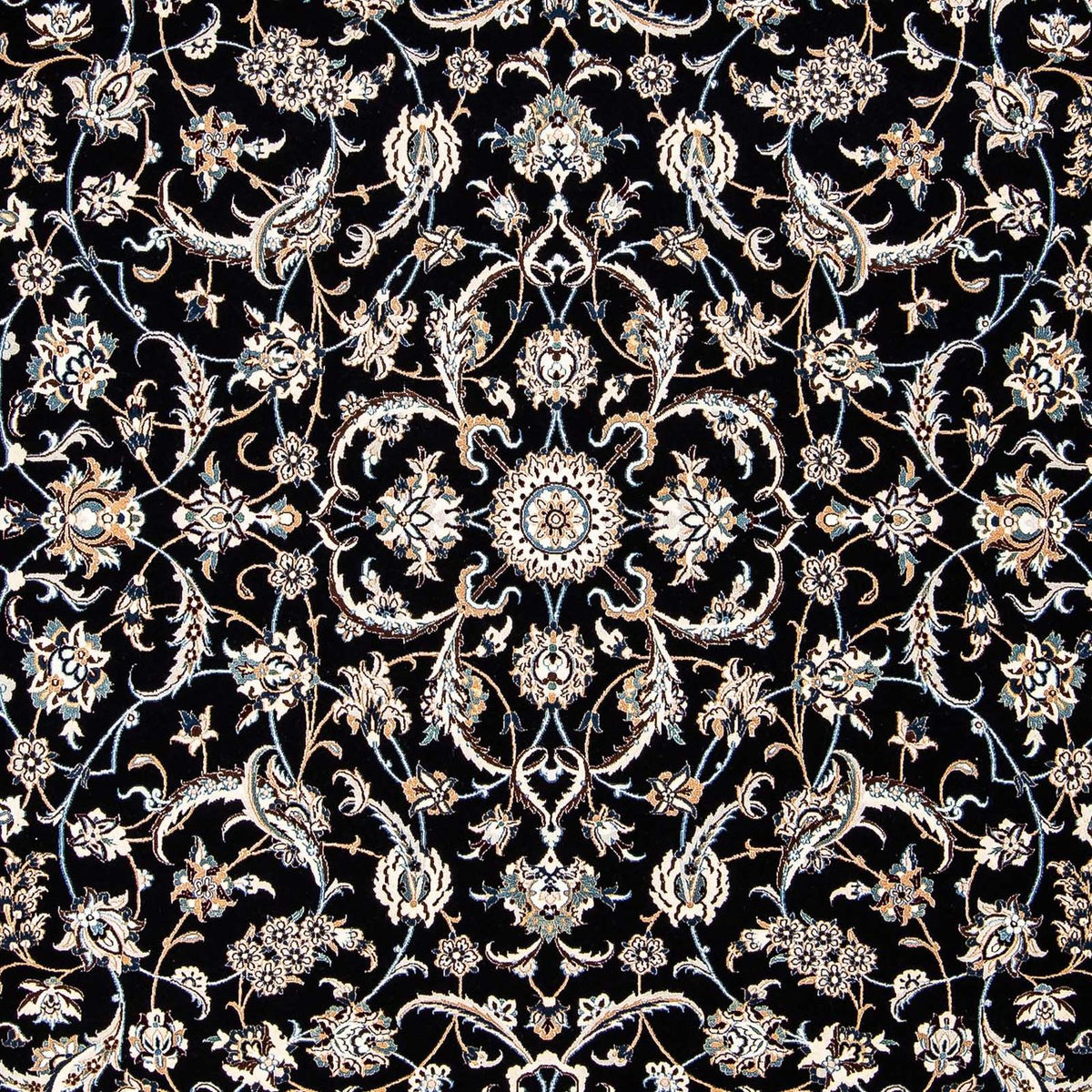 Dywan perski - Nain - Premium - 297 x 206 cm - ciemnoniebieski