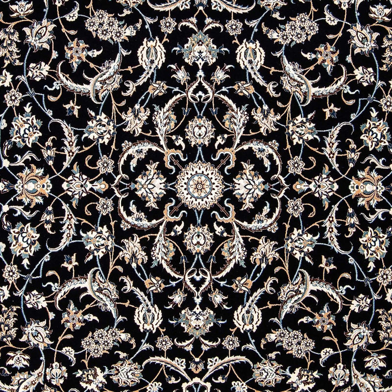 Dywan perski - Nain - Premium - 297 x 206 cm - ciemnoniebieski