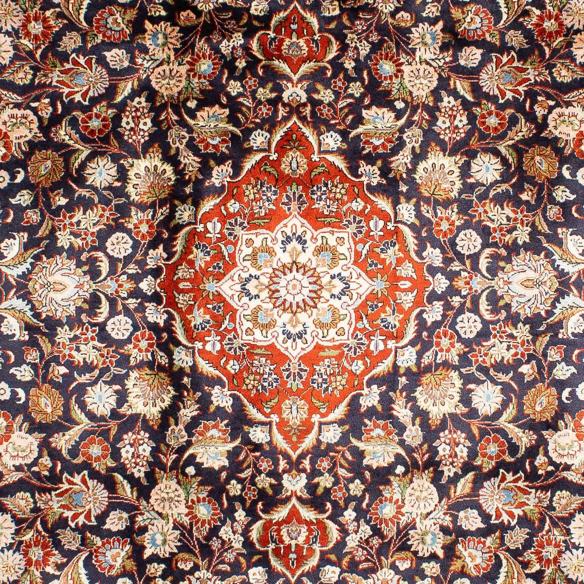 Dywan perski - Klasyczny - 297 x 210 cm - ciemnoniebieski