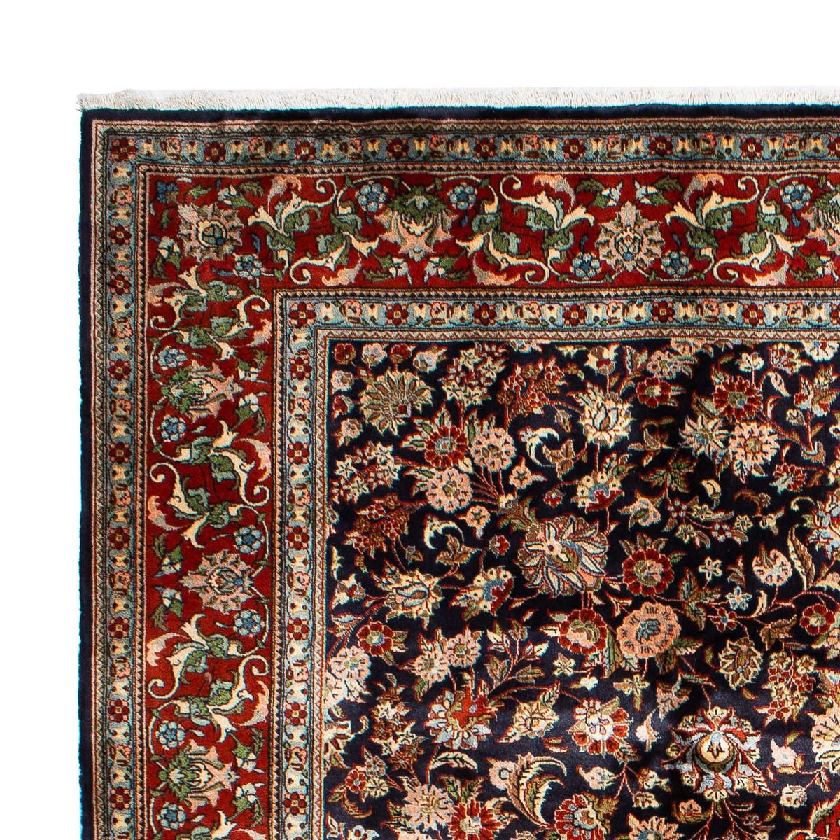 Dywan perski - Klasyczny - 297 x 210 cm - ciemnoniebieski