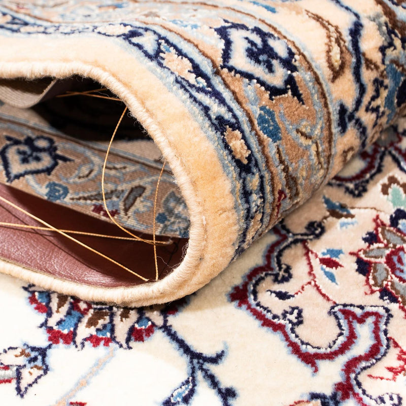 Dywan perski - Nain - Premium - 247 x 148 cm - beżowy