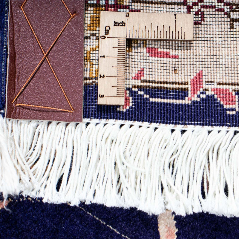 Dywan perski - Tabriz - Królewski - 250 x 163 cm - ciemnoniebieski