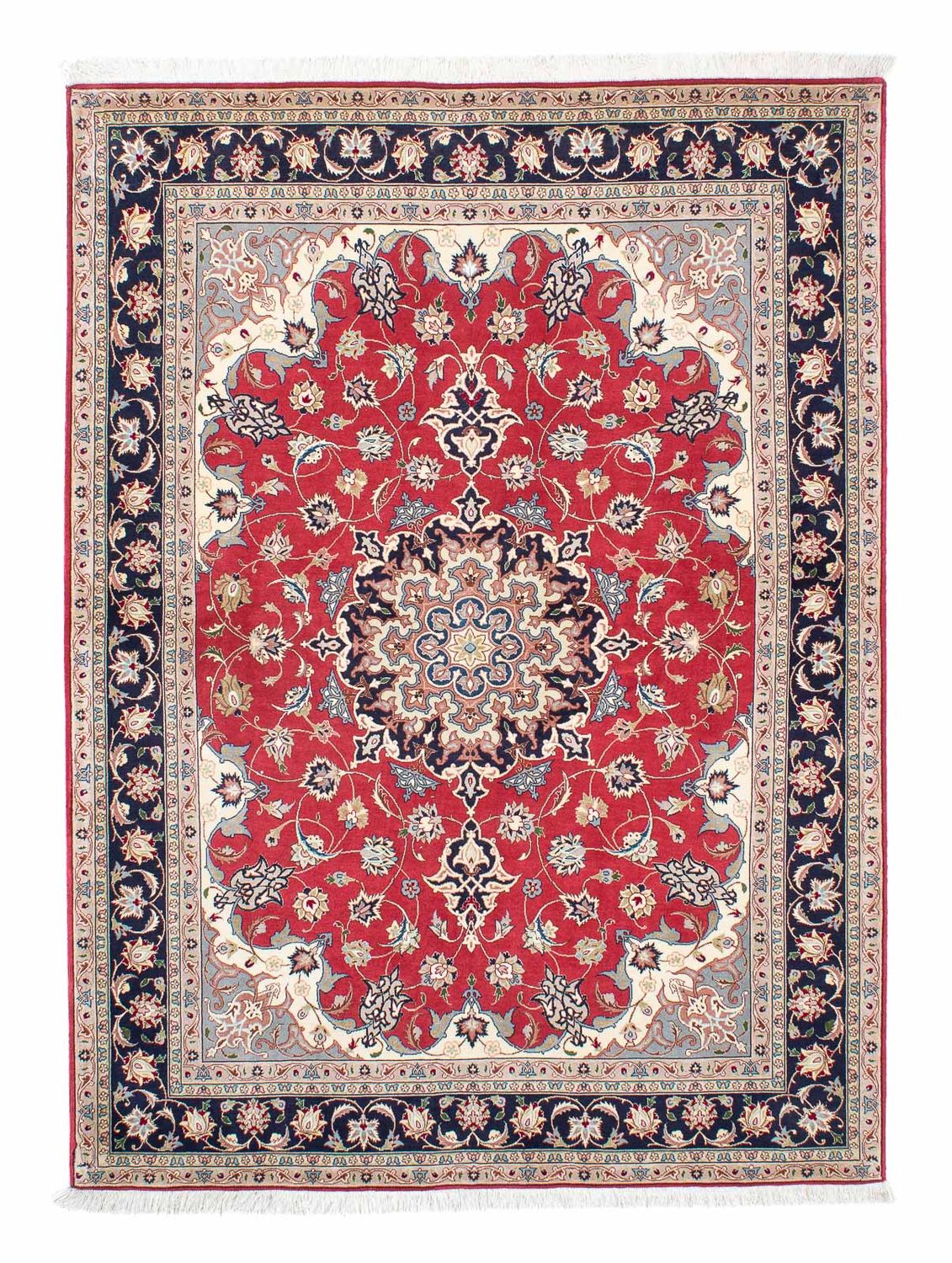 Dywan perski - Tabriz - 207 x 150 cm - czerwony