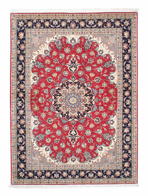 Dywan perski - Tabriz - 207 x 150 cm - czerwony