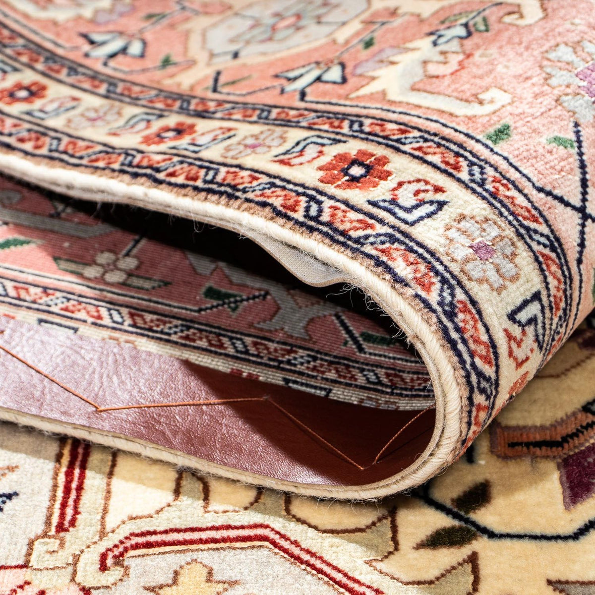 Dywan perski - Tabriz - Królewski - 200 x 149 cm - beżowy