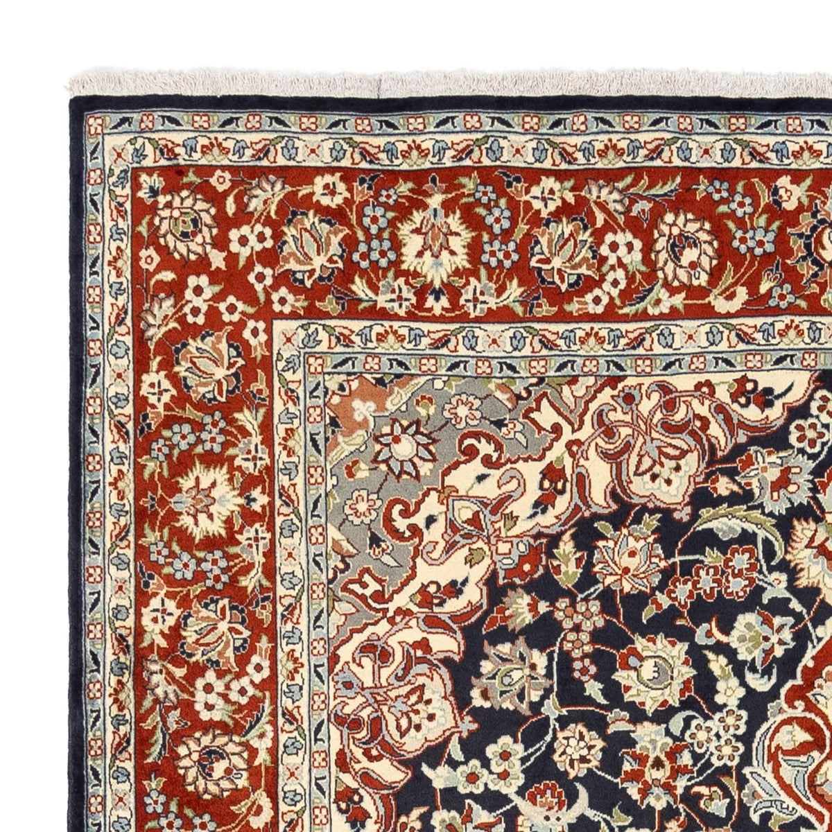 Dywan perski - Royal - 294 x 203 cm - ciemnoniebieski