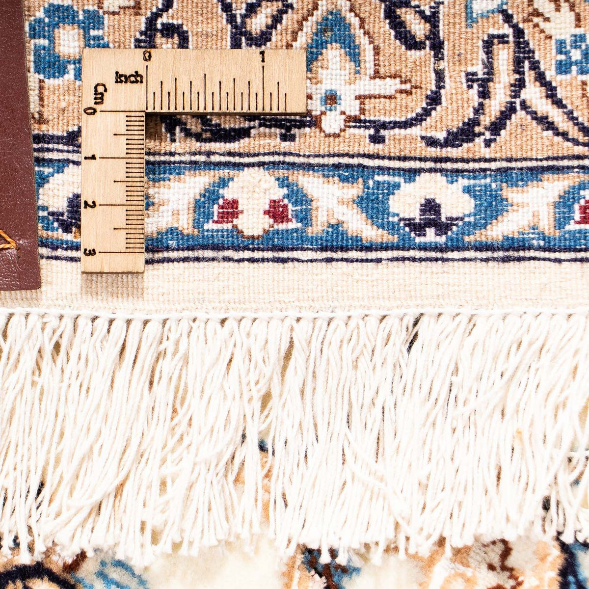 Dywan perski - Nain - Premium - 272 x 175 cm - beżowy