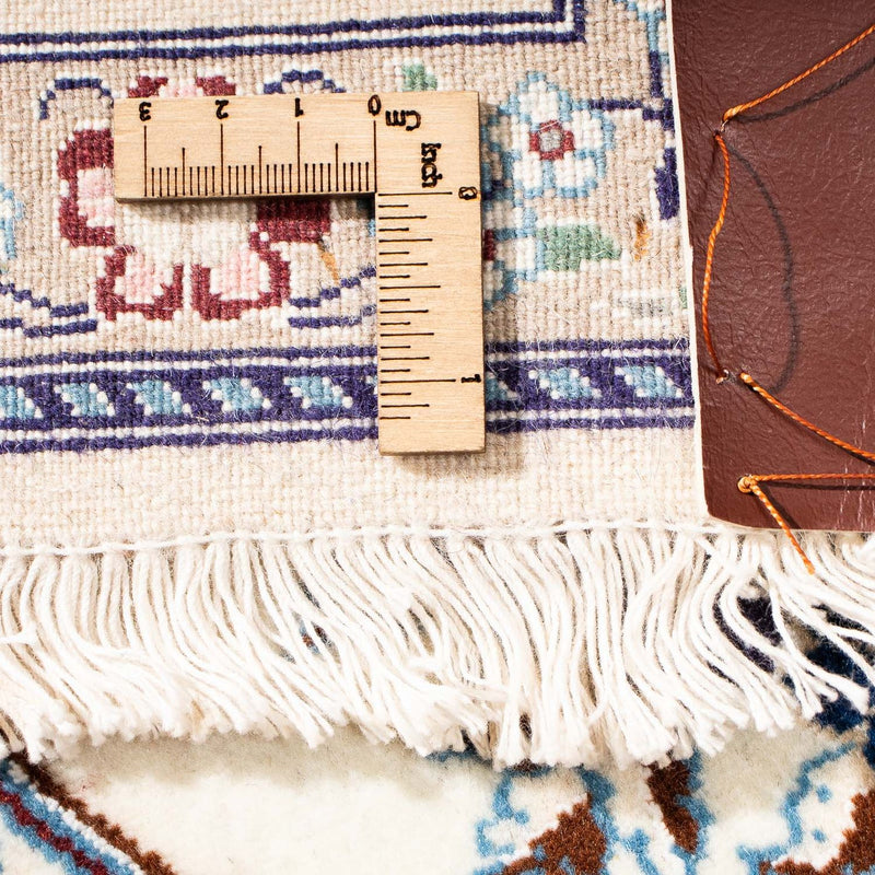 Dywan perski - Nain - Królewski - 236 x 153 cm - beżowy