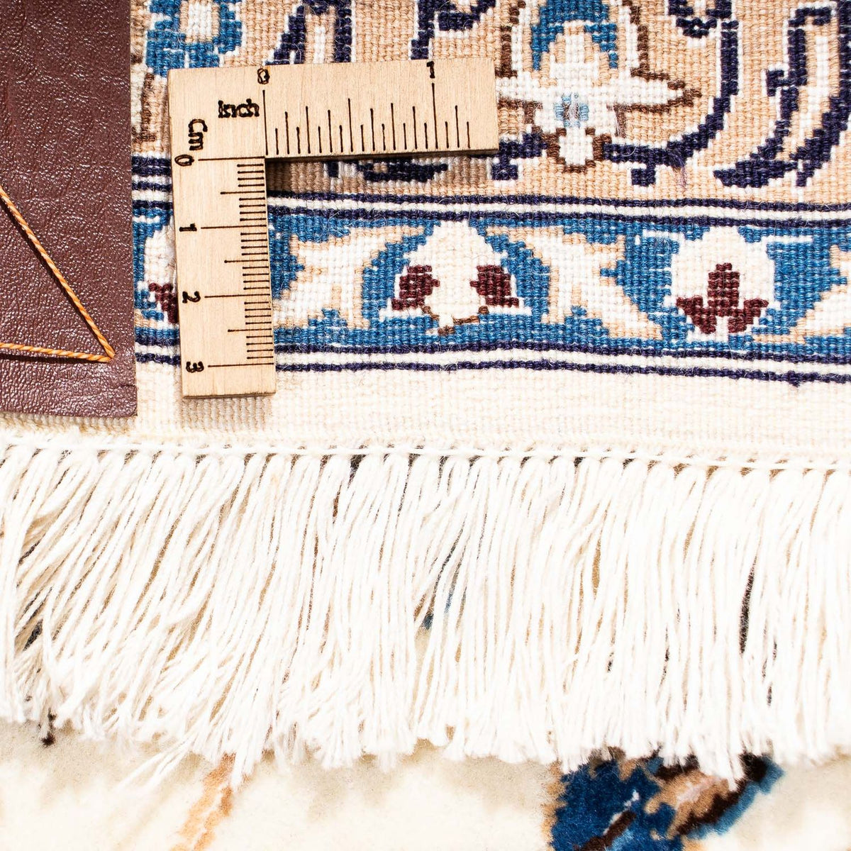 Dywan perski - Nain - Premium - 255 x 172 cm - beżowy