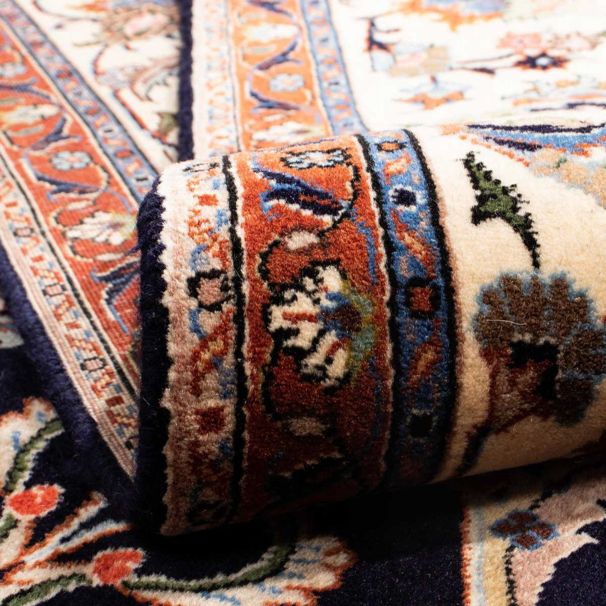 Dywan perski - Klasyczny - 290 x 194 cm - ciemnoniebieski