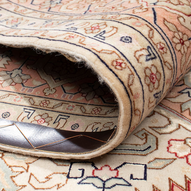 Dywan perski - Tabriz - Królewski - 302 x 205 cm - beżowy