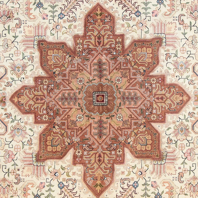 Dywan perski - Tabriz - 313 x 203 cm - brązowy