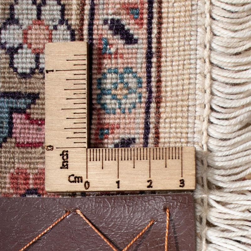 Dywan perski - Tabriz - 313 x 203 cm - brązowy