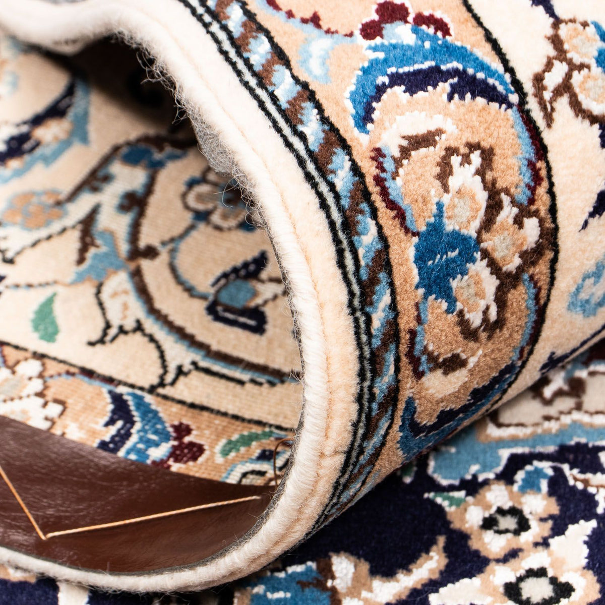 Dywan perski - Nain - Premium - 307 x 198 cm - czarny