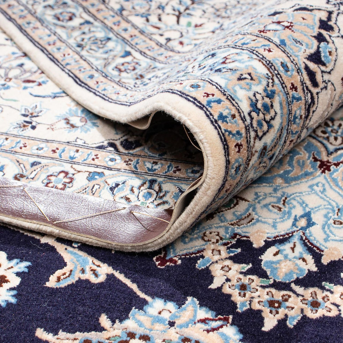 Dywan perski - Nain - Premium - 309 x 214 cm - beżowy