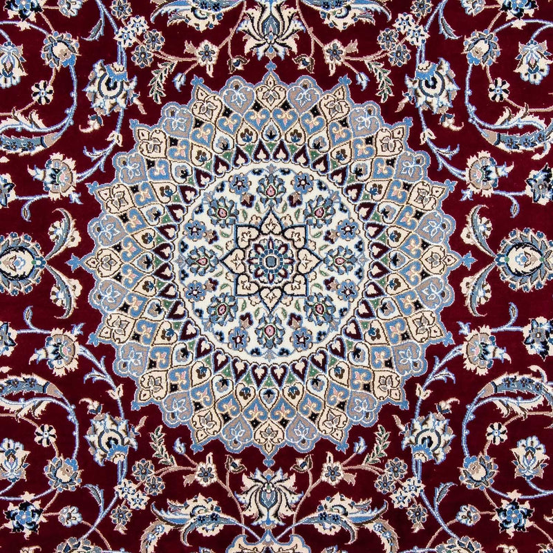Dywan perski - Nain - Królewski - 298 x 206 cm - ciemna czerwień