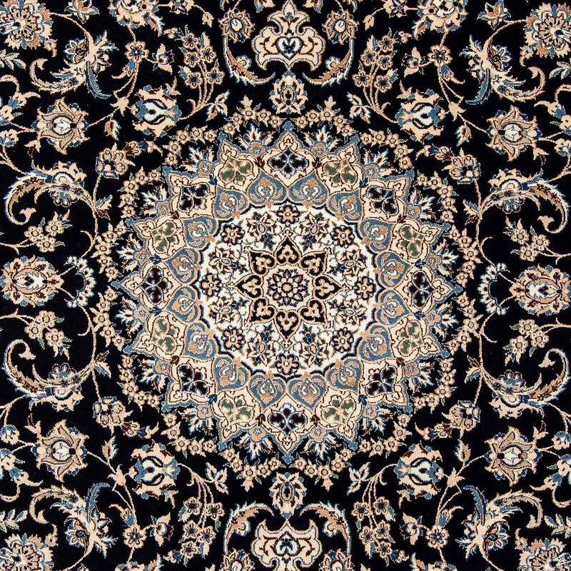 Dywan perski - Nain - Królewski - 316 x 208 cm - ciemnoniebieski