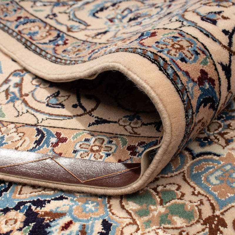 Dywan perski - Nain - Królewski - 316 x 208 cm - ciemnoniebieski