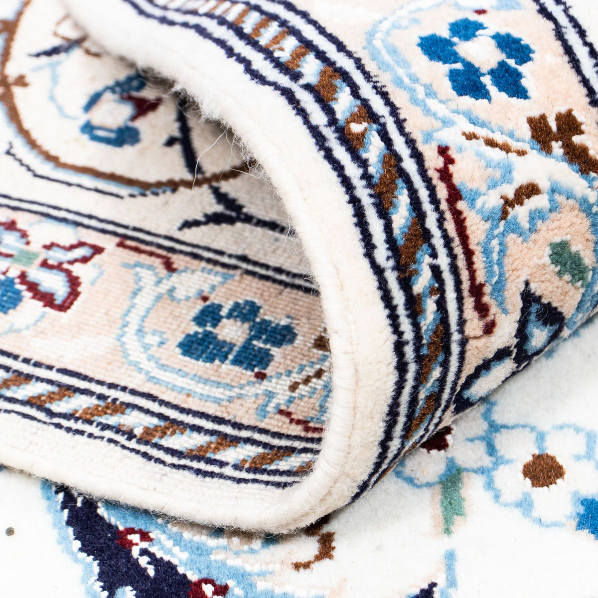 Dywan perski - Nain - Królewski - 328 x 203 cm - beżowy