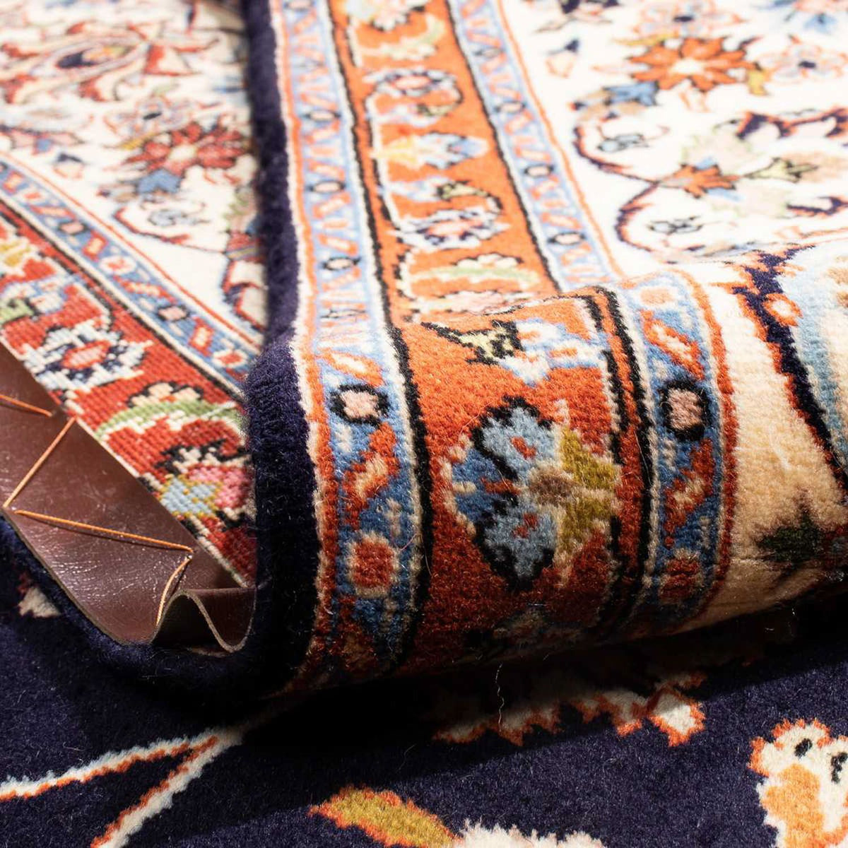 Dywan perski - Klasyczny - 305 x 199 cm - ciemnoniebieski