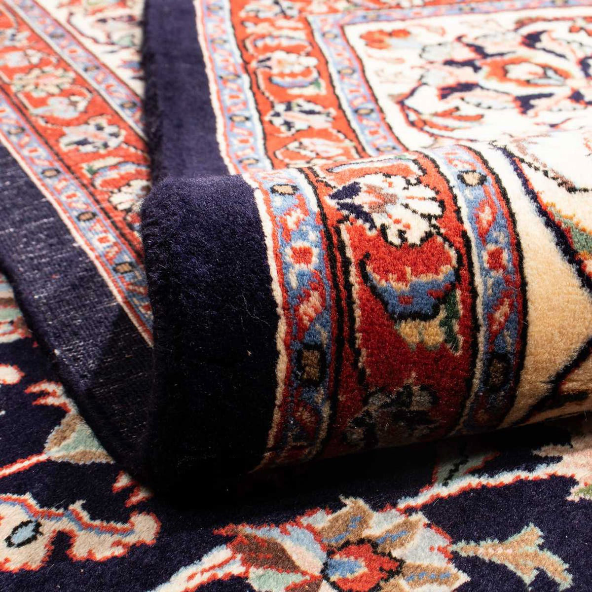 Dywan perski - Klasyczny - 294 x 201 cm - ciemnoniebieski