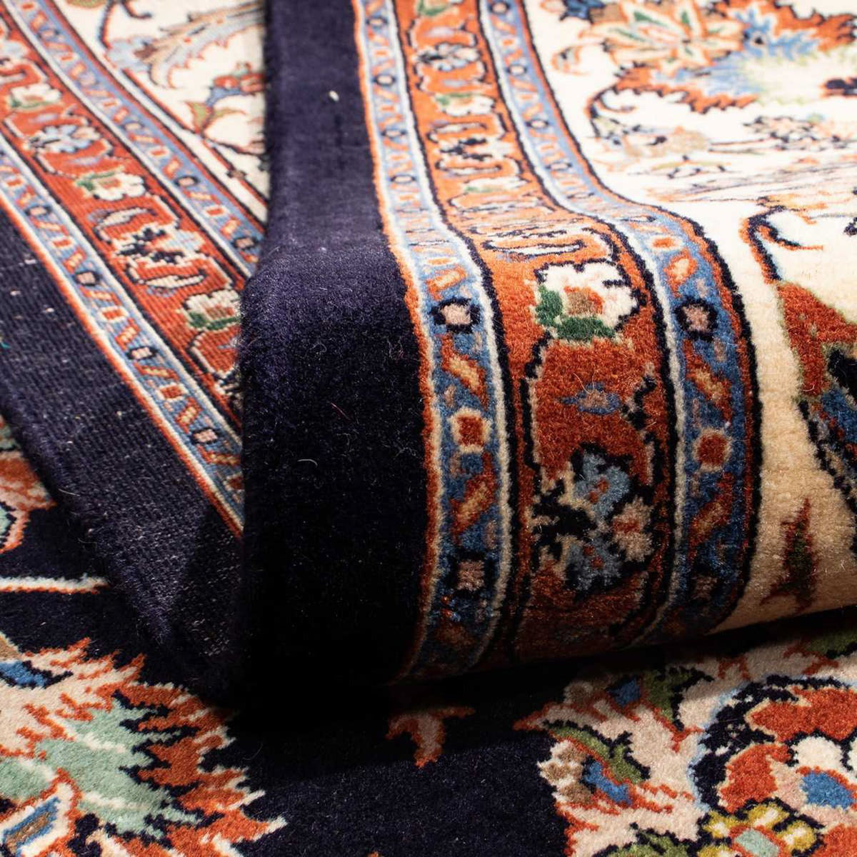 Dywan perski - Klasyczny - 304 x 202 cm - ciemnoniebieski