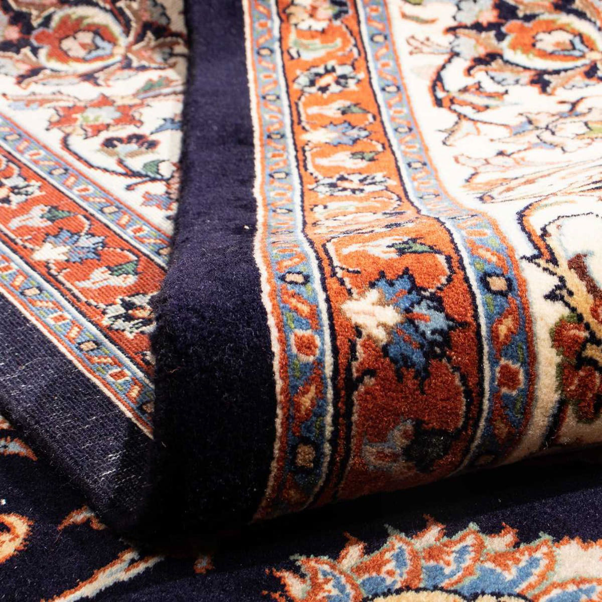 Dywan perski - Klasyczny - 286 x 204 cm - ciemnoniebieski