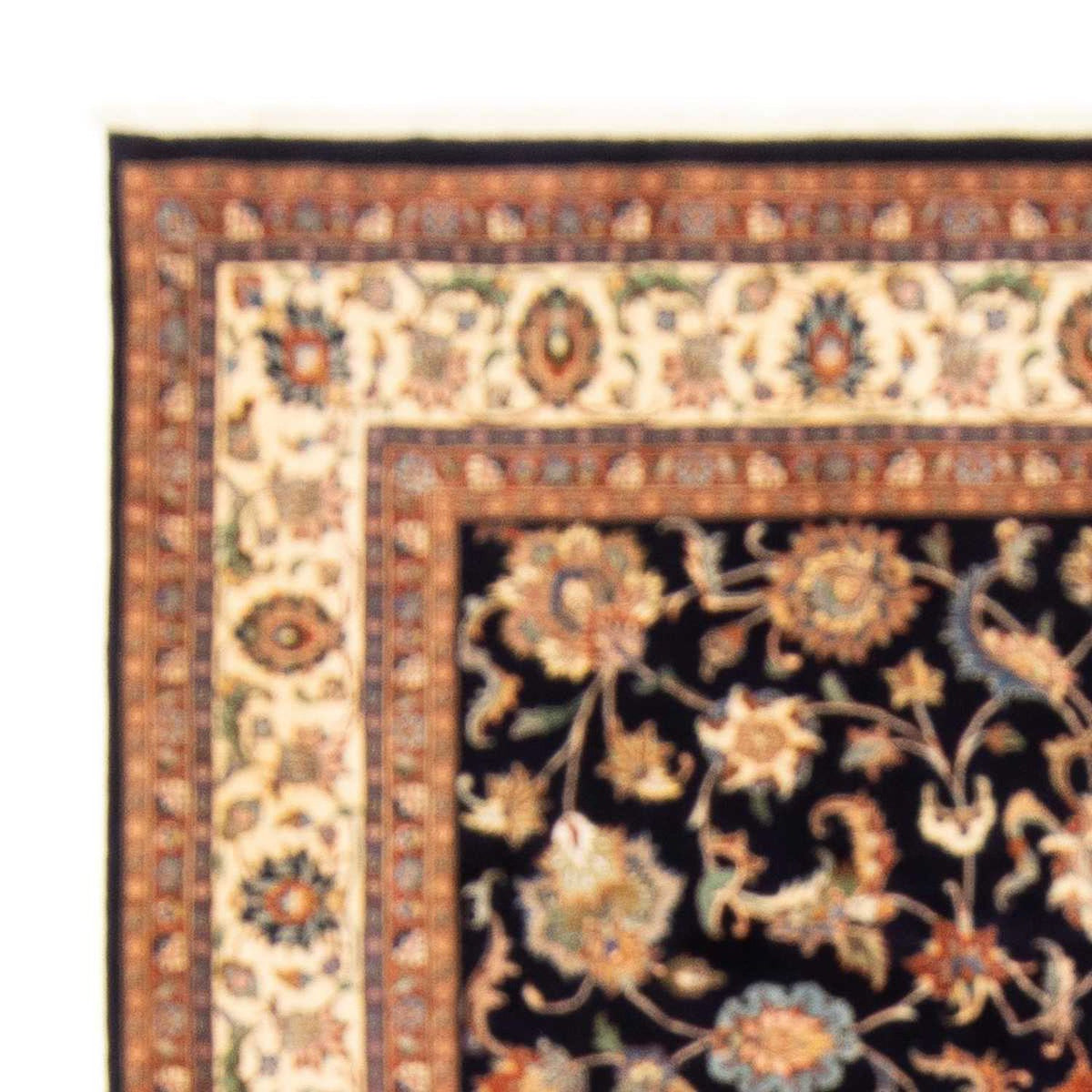 Dywan perski - Klasyczny - 276 x 217 cm - ciemnoniebieski