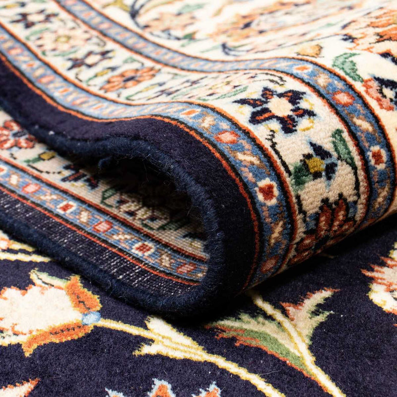 Dywan perski - Klasyczny - 276 x 217 cm - ciemnoniebieski